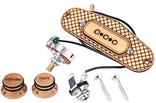 Micro trois cordes, micro basse, trois cordes/3 pôles micro guitare boîte à cigares professionnelle pour guitare boîte à cigares