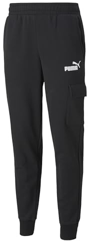 Puma ESS Cargo Pants Herren Sporthose Trainings Jogging Hose 845802 01 schwarz