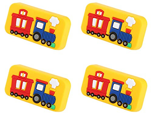 Cabilock 4stücke Schrankgriff Schubladengriff Türgriff Schrankgriff Aus Zinklegierung Und Gummi Für Schränke Möbeltüren Küchenschränke Kleiderschränke Schuhschränke Bücherregale