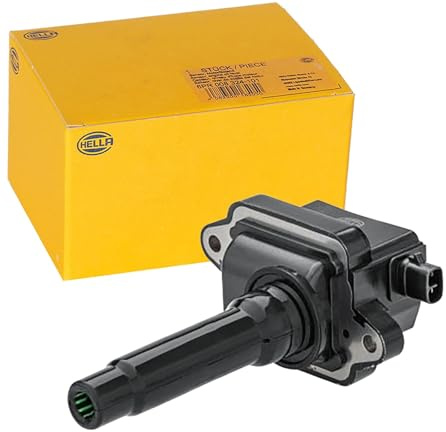 HELLA 5DA 358 168-471 Ignition Coil - 12V - 2-pin connector - Flush-Fitting Pencil Ignition Coils - Bayonet