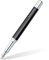 STAEDTLER Füllhalter triplus 474 F, Farbe Antique Anthracite, hochwertiges Metallgehäuse in ergonomischer Dreikantform, Stahlfeder F, Schreibfarbe Blau, edle, individuelle Laser-Gravur, 474F09-3WG