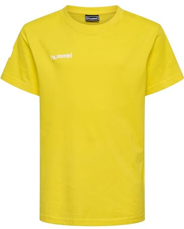 hummel HmlGO Kids Cotton T-Shirt S/S, Blazing Yellow, 164