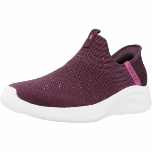 Skechers Ultra Flex 3.0-Shiny Night 149594-WINE, Womens Sneakers, Burgundy, 38 EU