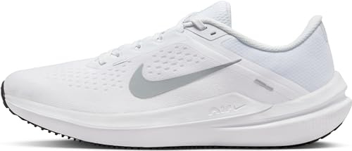 Nike Herren AIR Winflo 10 Sneaker, White/Wolf Grey-White, 44 EU