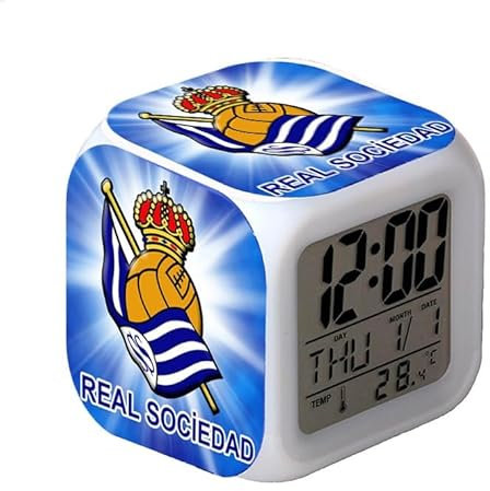 Genérico Reloj Despertador con Luces Real Sociedad