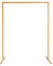 Trimming Shop Rectangle Arch Stand 150cm x 200cm Gold Metal Arch Backdrop Stand Party Background Decoration Garden Arbors for Wedding Reception Valentines Baby Shower Engagement Birthday Decor