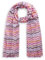 CODELLO Premium Schal mit Zickzack-Muster aus Modal und Kaschmir