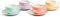 Royal Doulton Coffee Set, Cappuccino Cups and Matching Saucers, 1815 Bright, 256ml, Mixed Set of 4