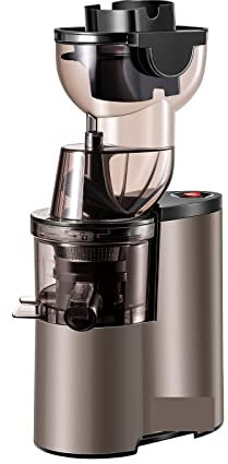 CRBUDY Exprimidor eléctrico de Frutas de Vidrio de 1,5 L, 850 W, 220 V, exprimidor de Naranja, Prensa de Jugo, licuadora eléctrica de Frijoles, exprimidor eléctrico Multifuncional (Color: