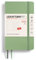 LEUCHTTURM1917 370764 Wochenkalender & Notizbuch Pocket (A6) 2025, Softcover, Salbei, Englisch