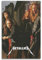 SAGGION Metallica Band-Charakterposter - Pop-Musik, Sänger, Sportler - Für Zuhause, Wohnzimmer, Schlafzimmer, Büro - Leinwand, Gemälde, Druck, Dekoration - 40 x 60 cm, Ungerahmt