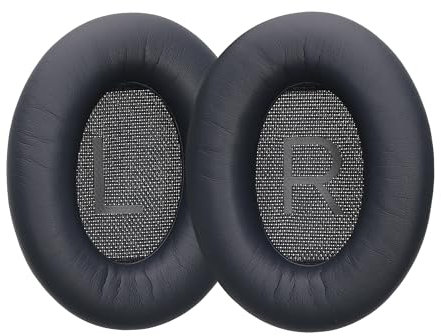 kwmobile Ear Pads Compatible with Bose QuietComfort 45 / QC45 / SC Earpads - 2x Replacement for Headphones - Dark Blue