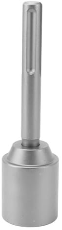 SDS T Post Driver Attachment for Rotary Hammer Drills, Grounding Rod Installer (20cm/8in Length, 45mm Shank)