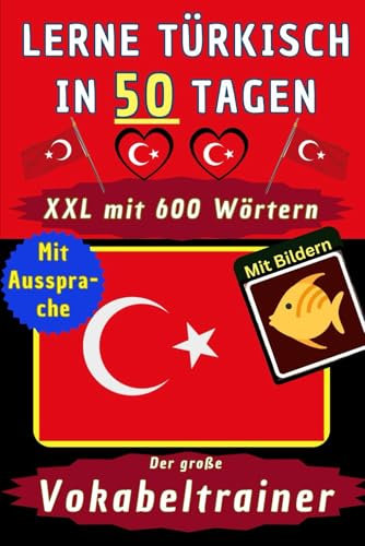 Türkisch Vokabelbuch: Vokabeltrainer zum Türkisch lernen A1 - Visuelles Wörterbuch mit den 600 wichtigsten Wörtern für Anfänger und Kinder im ... Türkisch Deutsche Kurzgeschichten