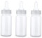 MOLUCKFU Einmaliges Babyflaschen-set 3-tlg. Säuglingsfütterungsflasche Standardöffnung Einfache Reinigung für Unterwegs