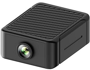 Liretope Mini Kamera, 4K HD WLAN Überwachungskamera Innen Für Live Übertragung Handy APP, WiFi Camera Nachtsichtkamera mit Bewegungsmelder/Lange Batterielaufzeit/Cloud-Speicherplat