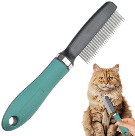 Katzenflohkamm Ergonomischer Multifunktionaler Tier-Entfilzungskamm