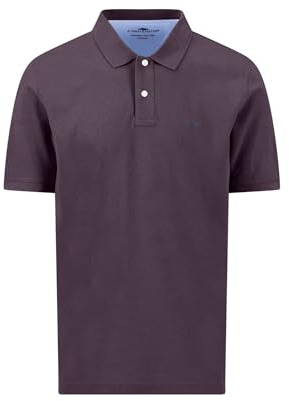 FYNCH-HATTON Poloshirt aus Baumwolle mit strukturierter Oberfläche