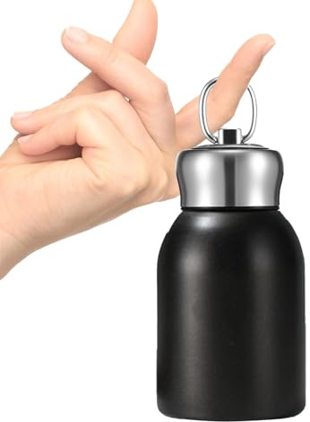 Quniwokid Tasse Mini Portable À Vide, Bouteilles D'eau Isothermes Portables, Tasse D'eau En Acier Inoxydable Antidérapant, Gourde Sport Isotherme, Pour Le Voyage, L'École, Les Sports, Le Plein Air