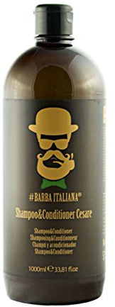 Cesare italienisches Bartshampoo und Conditioner, 1 Liter