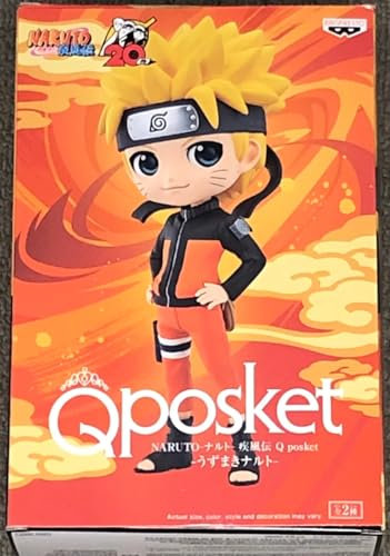 Banpresto Naruto Shippuden Naruto Uzumaki Q Posket Figure