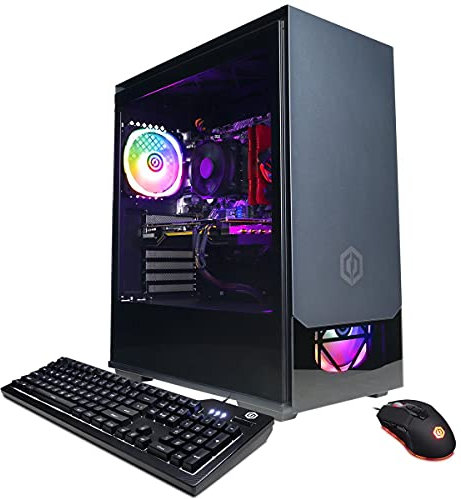CyberPowerPC Gamer Xtreme PC, Intel Core i7-11700F 2.5GHz, 16GB DDR4, AMD Radeon RX 6700 XT 12GB, 1TB PCI-E NVMe SSD, WiFi Ready & Win 10 Home (GXi1290V4)