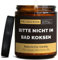 Bad Dekoration Duftkerze mit Spruch | Handgemacht aus Sojawachs | In Geschenkbox | Nachhaltiges Valentinsgeschenk | Lustige Gast Geschenk Idee | Freunde BFF, Mama, Kollegen |Vanille