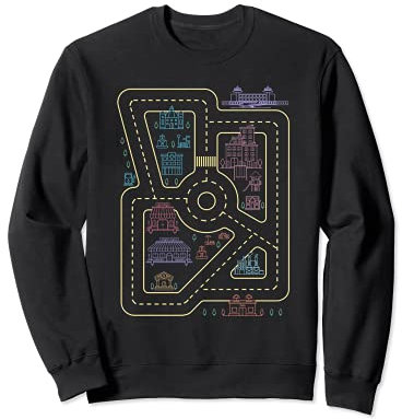 Lustige Massage Auto Teppich Rücken Sweatshirt