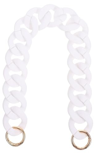 SEWOART Harz Handtaschenkette 40 Zoll Leicht Abnehmbare DIY Ersatzkette Für Damen Umhängetasche Modisches Zubehör Für Tasche Und Geschenk