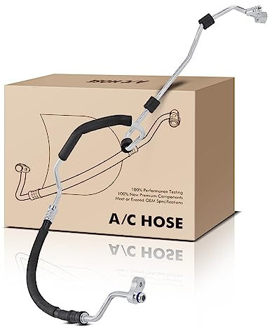 Frankberg Tubo de Aire Acondicionado para Conducción, Cable de Presión Compatible Con A4 8E2 B6 1.6L-3.0L 2000-2004, 800 4.2L 2003-2004, Avant 8E5 B6 1.6L-4.2L 2001-2004 Replace# 12607 42 ES