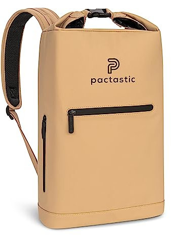 Pactastic leichter Rucksack 50 cm mit Schnallenverschluss | Laptopfach & verstellbare Schultergurte | wasserabweisender Daypack 30 x 20 x 50 cm