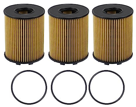 QUARKZMAN 3pz Motore Filtro Olio con Guarnizioni No.68102241AA/73500049 per KIA II