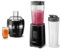 Philips Viva Collection Compact Juicer, 1.5 Litre, 500 Watt, Quick Clean Technology & i Blender and Smoothie Maker, 350W, 1L Jug