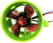 Sunydog RC 1000KV Brushless Unterwassermotor,Wasserdichter RC Motor im Uhrzeigersinn mit 4-Blatt-Propellern 12-24V wasserdichter Propeller Elektromotor-Antriebsmotor für RC-Köderboot-Nestschiff