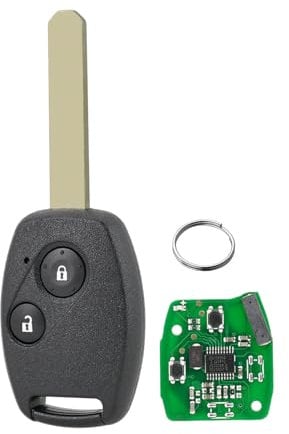 2 Buttons Car Remote Key Fob For Honda Civic 2005-2011 Civic Key Case Circuit Boards Chips 433MHZ N5F-S0084A