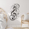 astylishome Wandsticker Kinderzimmer Musik Wandaufkleber Musiknoten Wasserdicht Peel and Stick Wallpaper Entfernbar Wandkunst für Klassenzimmer Schlafzimmer 0915