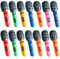 14PCS Inflatable Microphone, Blow Up Microphone Set, Inflatable Microphones for Parties, Blow Up Microphones for Parties, Toy Microphone, Party Supplies Christmas Birthday Party Stage Performance