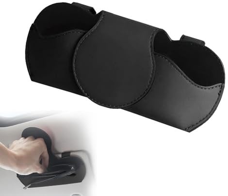 Xiciki Auto Brillenhalter, Auto Sonnenbrillen Clip, Brillenhalterung Auto, Universal Sonnenbrillenhalter Auto mit Magnetverschluss Universelles Design,Brillenhalter für Autos, Lieferwagen, SUVs