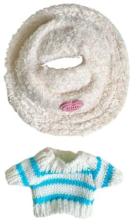 TTETTZ Puppenkleidung mit Overall und Mütze, Set für Puppenfreunde
