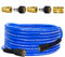 Pressure Power Washer Hose 30 FT x 1/4, Super Flexible Kink Resistant Car Washer Replacement with M22 Fittings & 3/8 Quick Connect Adapters for Ryobi Troy Bilt Flexzilla Greenworks & More, 4200PSI