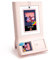 HP Sprocket Photo Booth Machine Instant Color Photo Printer - 10.1 Touchscreen, LED Ring Light - Customize w/250+ Fun Frames, Prints on 3x4 Zink Paper or Share via QR Code, Mobile Notify App -Pink