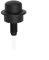 Besttoolifes WC-Wassertank-Taste, für Siamp für Optima 49 Toilette, einfacher Druckknopf, Einzelspülung, Chrom-Finish, kompatibel mit Standard- und erhöhten Toiletten (A)