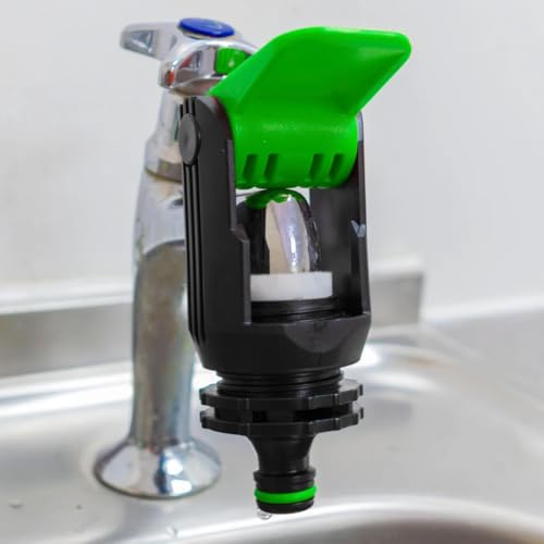 Garden Hose Tap Connector for Indoor Kitchen Mixer Taps (Assorted Colours)