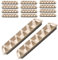 CIYODO 25 Piezas Bandejas para Tacos Soporte para Tacos para Fiestas y Picnics y Multiusos para Burritos