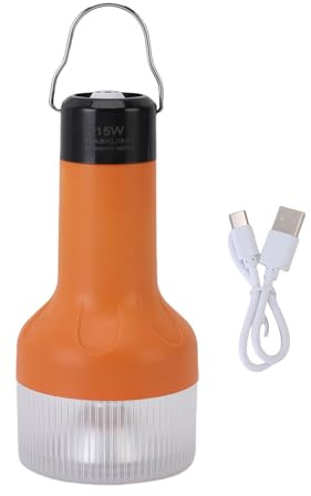 Marhynchus E27 E26 Taschenlampenlampe, Wiederaufladbar, Notfall-LED-Glühbirne, 1800 MAh, Batterie-Backup-Licht mit 1500–2000 Lm Helligkeit für Zuhause, Stromausfall, Camping