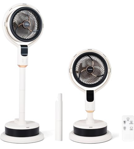 COSTWAY Ventilador de Pie con Nebulizador, Circulador de Aire de Pedestal con Oscilación 90°, 8 Velocidades, Temporizador, Mando a Distancia y Depósito de Agua, 65-98 cm (32 x 96 cm,Blanco)