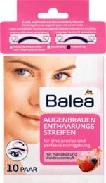 Balea Enthaarungsstreifen Augenbrauen, 1 x 10 St