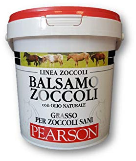 Pearson Balsamo Zoccoli 1000ml. Grasso per Zoccoli con Ingredienti Naturali. Rigenera, Protegge e Isola dagli Agenti Esterni. Mantiene Lo Zoccolo in Salute. Made in Italy