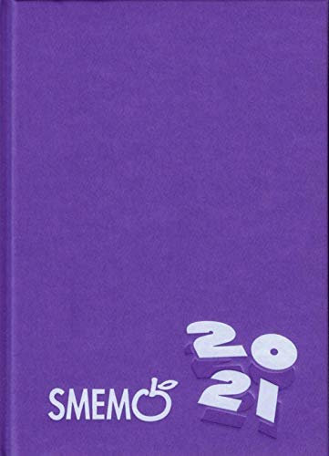 Smemo – Tagebuch 2020/2021 16 Monate – Violett Logo Weiß – 11 x 15 cm