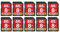 Gigastone 8 Go SDHC Carte Mémoire, Lot de 10 Cartes, Haute Vitesse pour La Réserve des Photos, des Vidéos, du Musique, des fichiers vocaux, Caméscope, Caméra, Enregistreur, PC, Mac, Classe 10